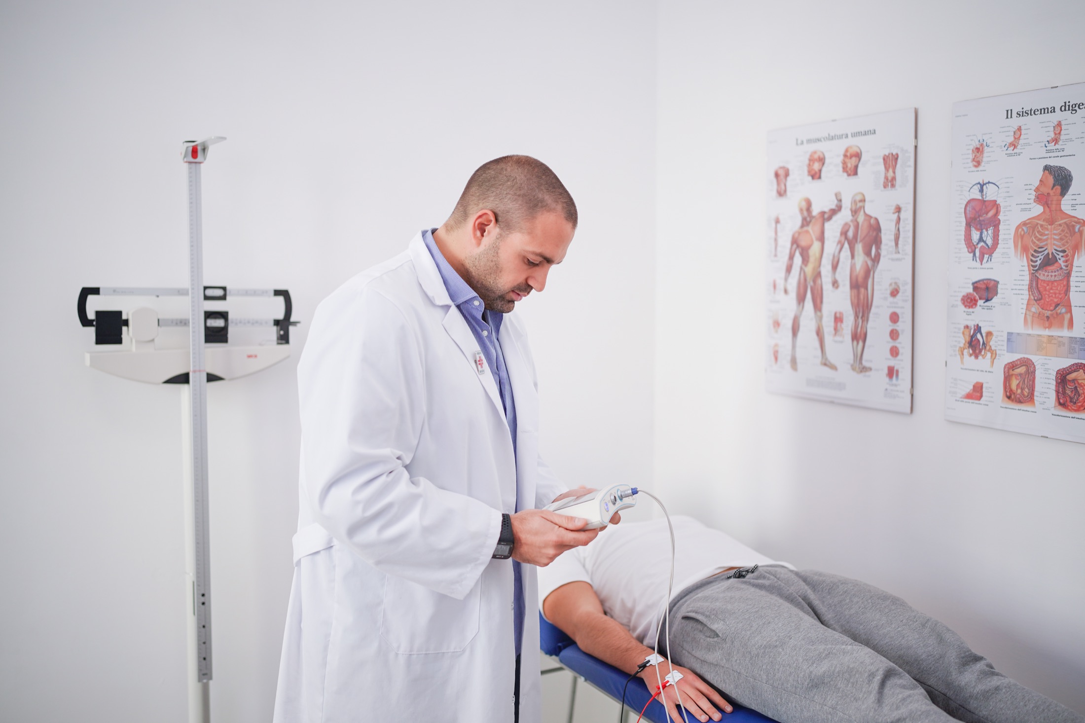 Valutazione della composizione corporea in studio